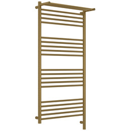 Полотенцесушитель электрический Сунержа Богема 3.1 с полкой П20 600x1320 мм 051-6007-1260 R, состаренная латунь фото 