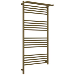 Полотенцесушитель электрический Сунержа Богема 3.1 с полкой П20 600x1320 мм 05-6006-1260 L, состаренная бронза фото 