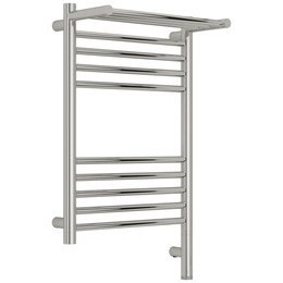 Полотенцесушитель электрический Сунержа Богема 3.1 с полкой П10 400x720 мм 00-6007-6040 R, хром фото 