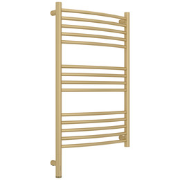 Полотенцесушитель электрический Сунержа Богема 3.1 П14 500x920 мм (выгнутая перемычка) 022-6002-8050 L, шампань матовый фото 