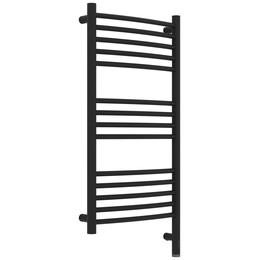 Полотенцесушитель электрический Сунержа Богема 3.1 П14 400x920 мм (выгнутая перемычка) 15-6003-8040 R, тёмный титан муар фото 