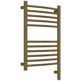 Полотенцесушитель электрический Сунержа Богема 3.1 П11 400x720 мм (выгнутая перемычка) 05-6003-6040 R, состаренная бронза фото 