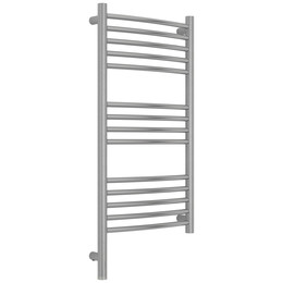 Полотенцесушитель электрический Сунержа Богема 3.1 П14 400x920 мм (выгнутая перемычка) 071-6002-8040 L, сатин фото 