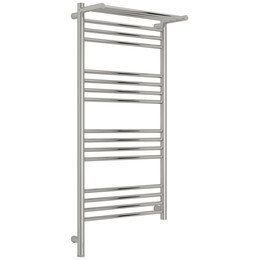 Полотенцесушитель электрический Сунержа Богема 3.1 с полкой П16 500x1120 мм 00-6006-1050 L, хром фото 