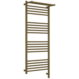 Полотенцесушитель электрический Сунержа Богема 3.1 с полкой П20 500x1320 мм 05-6007-1250 R, состаренная бронза фото 