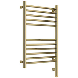 Полотенцесушитель электрический Сунержа Богема 3.0 П11 400x720 мм (прямая перемычка) 020-5805-6040 R, шампань фото 