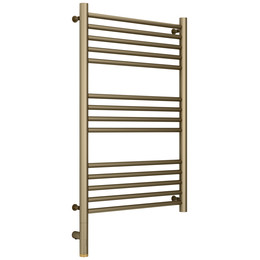 Полотенцесушитель электрический Сунержа Богема 3.0 П14 500x920 мм (прямая перемычка) 32-5804-8050 L, золотой шёлк фото 