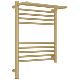 Полотенцесушитель электрический Сунержа Богема 3.1 с полкой П10 500x720 мм 022-6006-6050 L, шампань матовый фото 