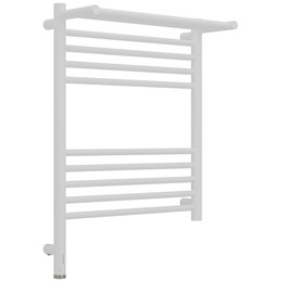 Полотенцесушитель электрический Сунержа Богема 3.1 с полкой П10 500x720 мм 30-6006-6050 L, белый матовый фото 