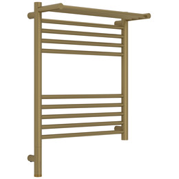 Полотенцесушитель электрический Сунержа Богема 3.1 с полкой П10 500x720 мм 32-6006-6050 L, золотой шёлк фото 