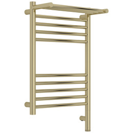 Полотенцесушитель электрический Сунержа Богема 3.1 с полкой П10 400x720 мм 020-6007-6040 R, шампань фото 