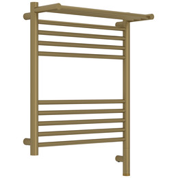 Полотенцесушитель электрический Сунержа Богема 3.1 с полкой П10 500x720 мм 32-6007-6050 R, золотой шёлк фото 