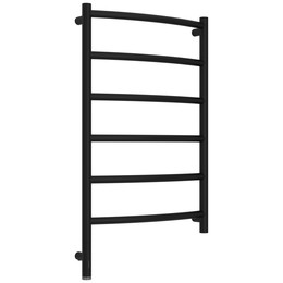 Полотенцесушитель электрический Сунержа Галант 3.1 П6 500x920 мм 31-6000-8050 L, чёрный матовый фото 