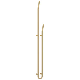 Полотенцесушитель электрический Сунержа Локон П2 100x1600 мм 022-0887-1612 R, шампань матовый фото 