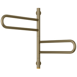 Полотенцесушитель электрический Сунержа Парео 4.0 П4 550x570 мм 32-0823-0567, золотой шёлк фото 