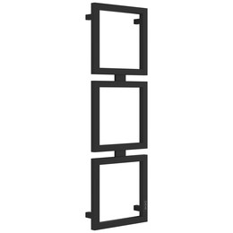 Полотенцесушитель электрический Сунержа Этюд П6 300x1050 мм 31-0845-1030 R, чёрный матовый фото 