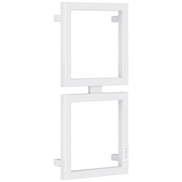 Полотенцесушитель электрический Сунержа Этюд П4 300x690 мм 30-0845-6030 R, белый матовый фото 