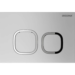 Кнопка смыва Grossman Cosmo 700.K31.02.110.110, хром матовый фото 
