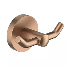 Двойной крючок Timo Saona 13012/19, цвет розовое золото фото 