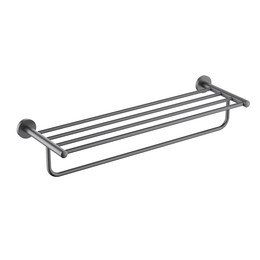 Полка для полотенец Timo Saona 13058/18, цвет чёрное золото фото 