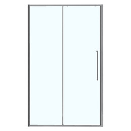 Душевая дверь Azario SHANGHAI 140 см AZ-Y43-140-MGR-CL, графит матовый/прозрачное фото 