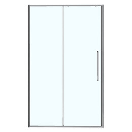 Душевая дверь Azario SHANGHAI 150 см AZ-Y43-150-MGR-CL, графит матовый/прозрачное фото 