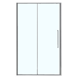 Душевая дверь Azario SHANGHAI 140 см AZ-Y43-140-MGR-CL, графит матовый/прозрачное фото 