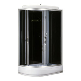 Душевая кабина Loranto 120х80 см CS-66120-20 R G, чёрный/прозрачное фото 