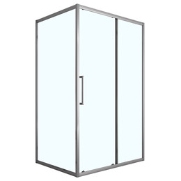 Душевое ограждение Loranto 120x80 см CS-AB02GG-128, серый матовый/прозрачное фото 