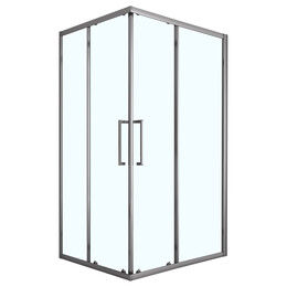 Душевое ограждение Loranto 120x80 см CS-AB01GG-128, серый матовый/прозрачное фото 