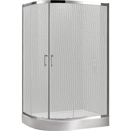 Душевое ограждение Cezares Eco RH-2 120х90, хром/матовое фото 