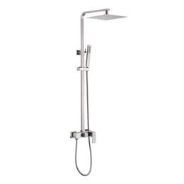 Душевая стойка Abber Daheim AF8220SPL, сатин фото 