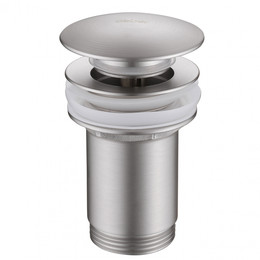 Донный клапан Abber AF0010SP, сатин фото 