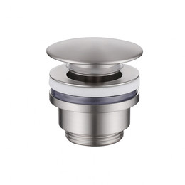 Донный клапан Abber AF0011SP, сатин фото 