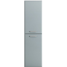 Пенал подвесной Cezares ECO-CER-N-1500-2A-SC-GAO-P 40 см, серо-голубой матовый фото 