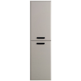 Пенал подвесной Cezares ECO-CER-N-1500-2A-SC-GCO-P 40 см, серо-бежевый матовый фото 