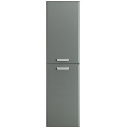 Пенал подвесной Cezares ECO-CER-N-1500-2A-SC-GVO-P 40 см, серо-зелёный матовый фото 