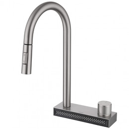 Смеситель для кухни Abber Wasser Kreis AF8114SP, сатин фото 