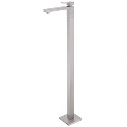 Смеситель для раковины напольный Abber Daheim AF8241SP (со скрытой частью) сатин фото 