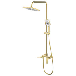 Душевая стойка Azario Conda AZ-K2411MG, золото матовое фото 