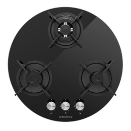 Газовая варочная поверхность Maunfeld EGHG.43.23CB/G (чёрное стекло) фото 