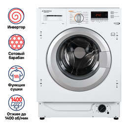 Встраиваемая стиральная машина Maunfeld MBWM1486S фото 