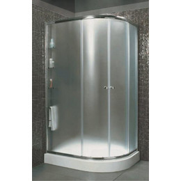 Душевое ограждение Cezares Anima RH-2 120х100 L, хром/матовое фото 