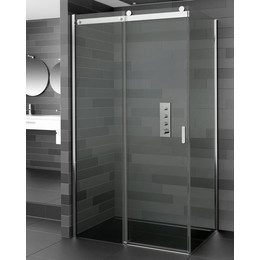 Душевое ограждение Riho Baltic B 203 120х90 см L/R, хром/прозрачное фото 