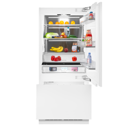 Встраиваемый двухкамерный холодильник Maunfeld MBF212NFW1 Inverter фото 