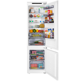 Встраиваемый двухкамерный холодильник Maunfeld MBF193SLFWGR Inverter фото 