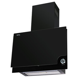 Вытяжка Korting KHC 67806 ICPGN (чёрное стекло) фото 