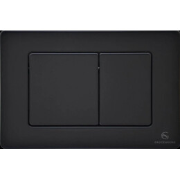 Кнопка смыва GROCENBERG KM3080BL, чёрный матовый фото 