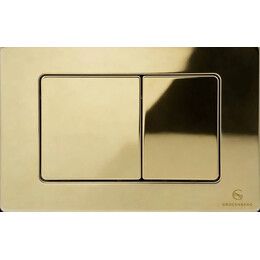 Кнопка смыва GROCENBERG KM3080GO, золото фото 