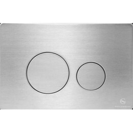 Кнопка смыва GROCENBERG KM3090NK, никель фото 